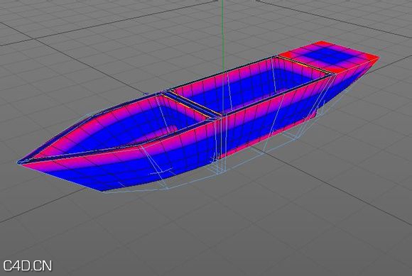 C4D建模课堂之二：多边形建模和权重的关系