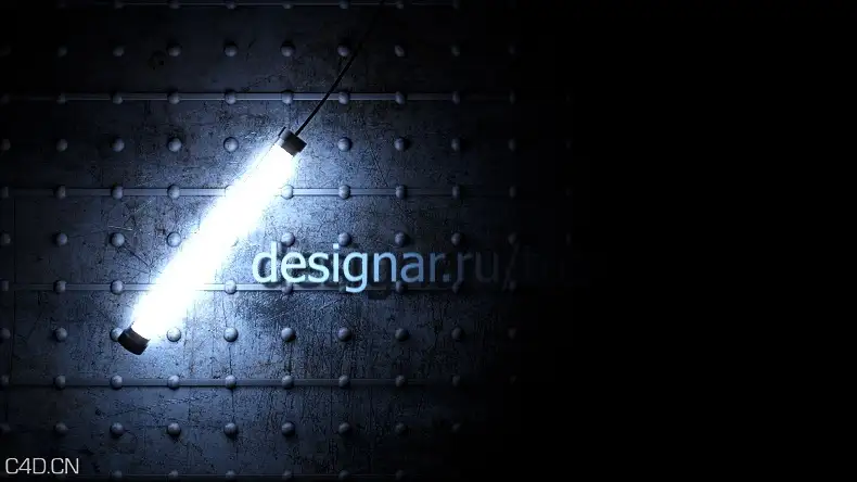 C4D/AE创建灯光动画教程
