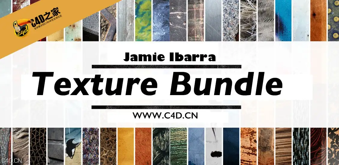 材质贴图纹理素材包 Jamie Ibarra Texture Bundle - C4D之家 - ultimate-texture-pack-bundle1.jpg