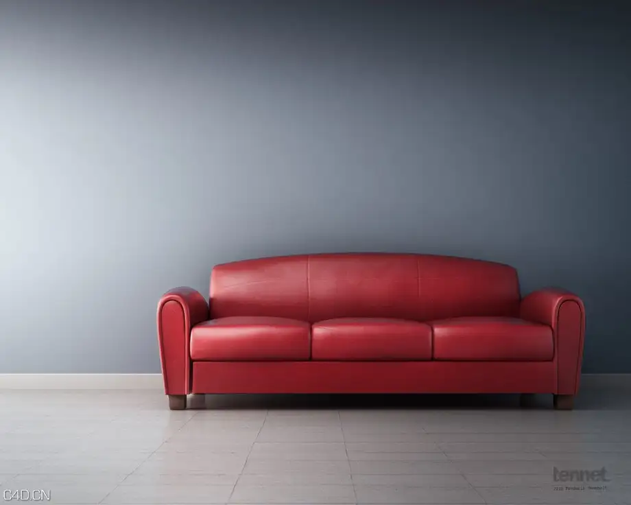 C4D红色沙发家具渲染艺术 Interior Sofa - C4D之家 - tennet_couch-02-920x736.jpg