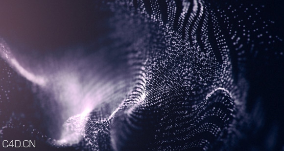 C4D/AE创建粒子风暴视频教程 Abstract Particles using Trapcode Form and OBJs