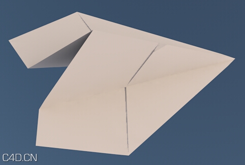 C4D_纸飞机 - C4D之家 - 纸飞机01.jpg