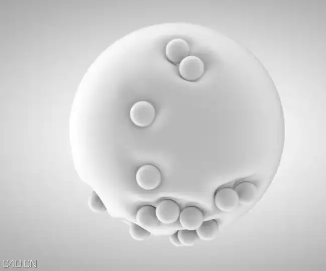 C4D变形器动力学教程 Collision Deformer Dynamics C4D Tutorial