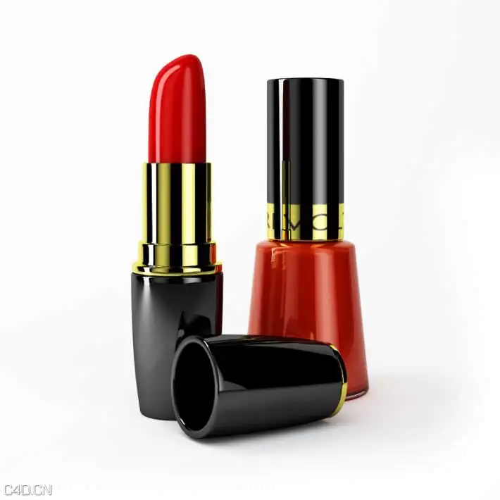 C4D口红产品级别建模渲染教程 How to make a lipstick