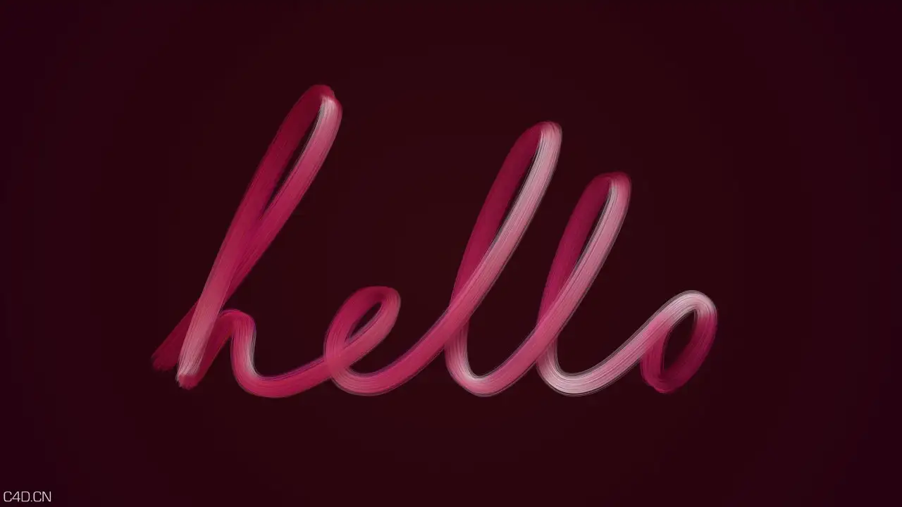 C4D制作毛发文字 Creative Type with Cinema 4D Hair, MoGraph & XParticles - C4D之家 - XP_Hair_Type.jpg