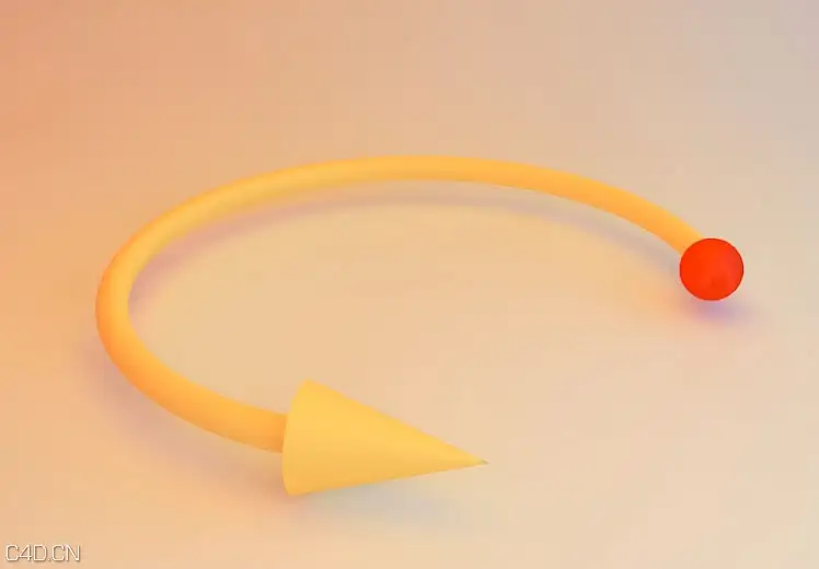C4D Xpresso教程:调整样条 Xpresso Tutorial – Align To Spline - C4D之家 - cinema4d_-2014-11-08-00.28.57.jpg