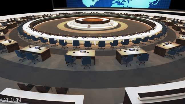 NSS联合国会场会议桌C4D模型 summit nss room - C4D之家 - Summit-NSS-Free-C4D-3D-Model.jpg
