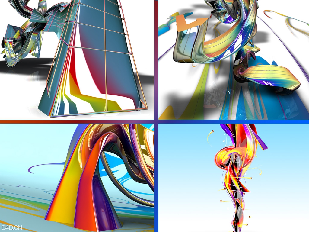 C4D七彩材质 C4D 7 colour material - C4D之家 - Cinema_4d__Colored_Materials_by_tonare.jpg