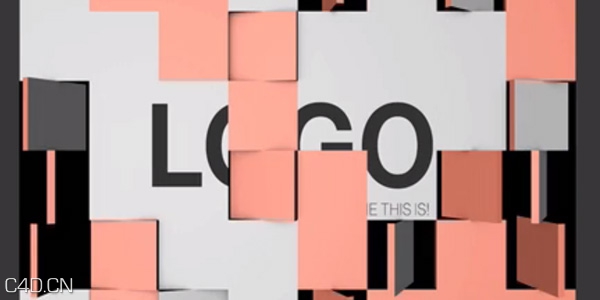 C4D切割动画 Stick Textures to Animated Objects inside Mograph Cloner