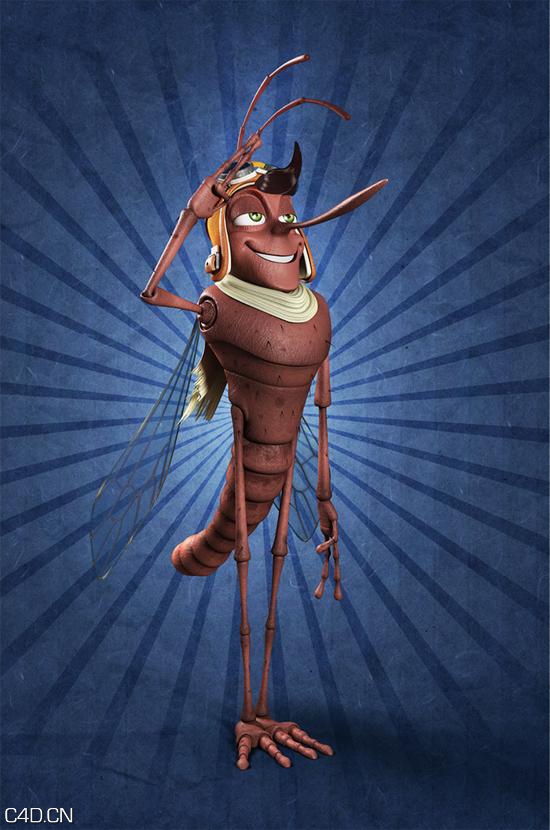 Collection Of Cinema 4D Tutorials To Enhance Your 3D Skills - C4D之家 - How-to-Stylize-and-Create-Animals-Mosquito.jpg