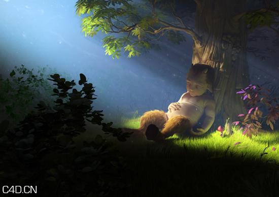 Collection Of Cinema 4D Tutorials To Enhance Your 3D Skills - C4D之家 - Making-Of-Baby-Satyr.jpg