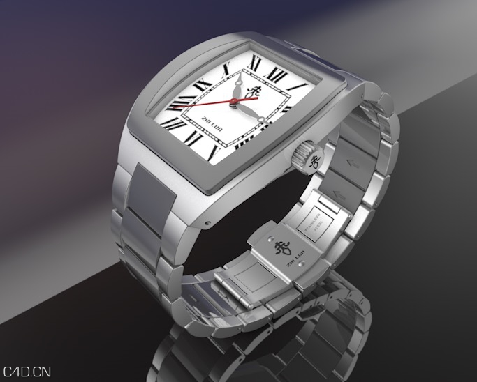 钛合金手表C4D模型 watch 3d models - C4D之家 - cinema4d_ 2014-11-14 16.04.52.jpg