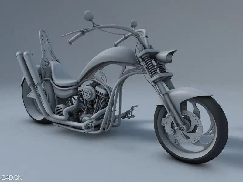 slouchcorp产品设计作品合集 - C4D之家 - bike2.jpg