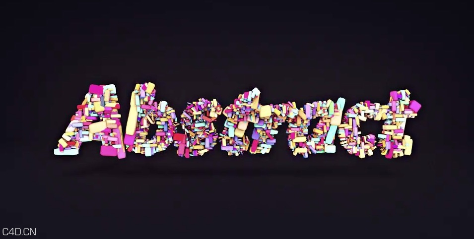 C4D文字动画工程文件 Text morphing with 3D particles - C4D之家 - cinema4d_ 2014-11-16 21.11.40.jpg