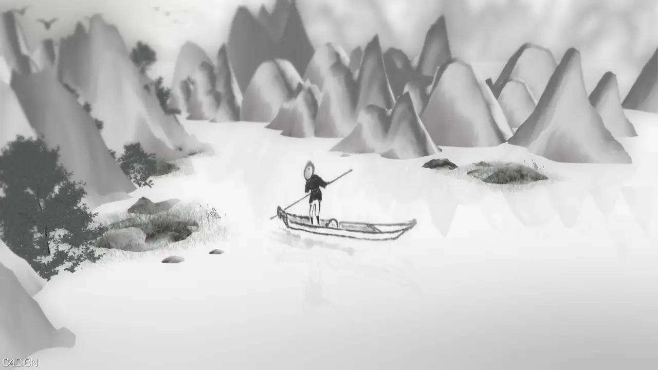 c4d水墨风格场景 - C4D之家 - 看_2_00000.jpg