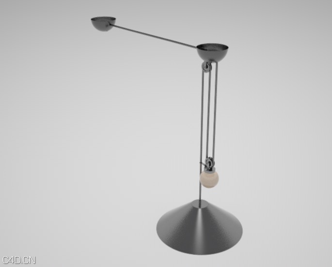 台灯C4D模型 Desk lamp（c4d for vray） - C4D之家 - cinema4d_ 2014-11-19 12.57.47.jpg