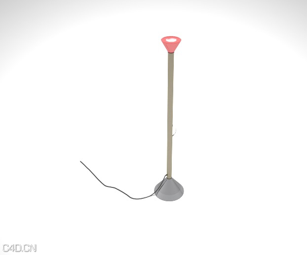 台灯C4D模型（二） Desk lamp c4d for vray - C4D之家 - cinema4d_ 2014-11-19 13.58.58.jpg