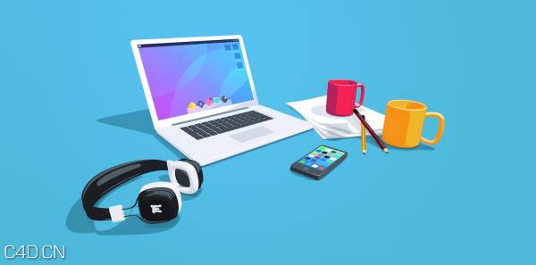 C4D二维MG卡通渲染教程 Mattrunks Create an illustrative 2D cel-shading render - C4D之家 - Mattrunks-Create-an-illustrative-2D-cel-shading-render-.jpg