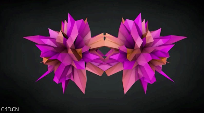 C4D多边形物体制作流程 Low Poly in Cinema 4D - C4D之家 - cinema4d_ 2014-11-22 00.36.45.jpg