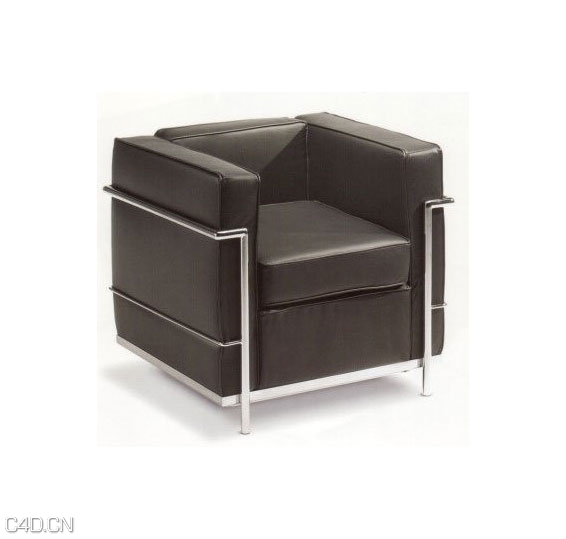 单人沙发C4D模型 Poltrona Le Corbusier - C4D之家 - cinema4d_-2014-11-22-16.45.26.jpg