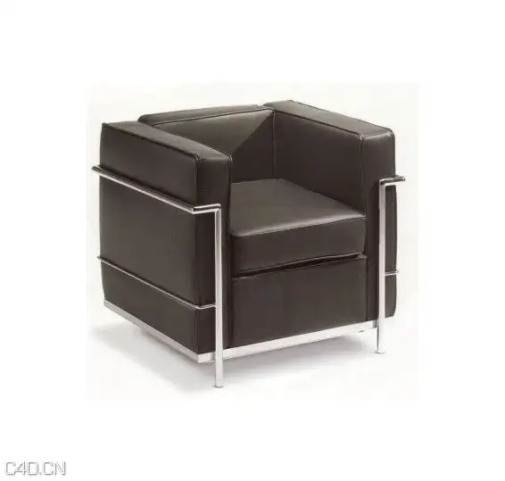 单人沙发C4D模型 Poltrona Le Corbusier - C4D之家 - cinema4d_-2014-11-22-16.45.26.jpg