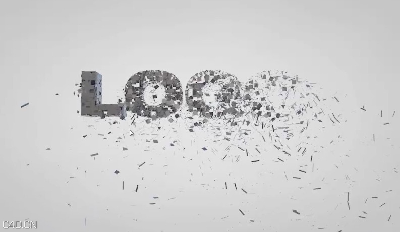 C4D小教程：破碎文字和汽车 Reveal Effect - C4D之家 - cinema4d_ 2014-11-23 14.56.19.jpg