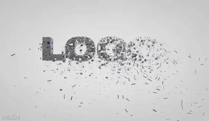 C4D小教程：破碎文字和汽车 Reveal Effect - C4D之家 - cinema4d_ 2014-11-23 14.56.19.jpg