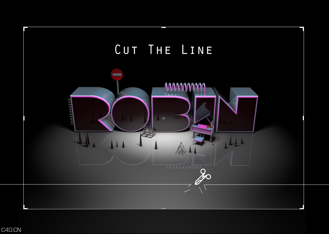 又来发练习啦！ 还是原来的字母还是原来的C4D！ - C4D之家 - 屏幕快照 2014-11-25 13.22.44.jpg