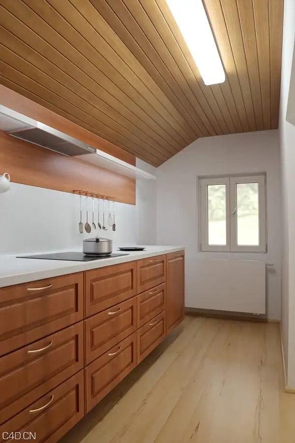 C4D厨房渲染作品 The kitchen rendering - C4D之家 - hrab02a00011.jpg