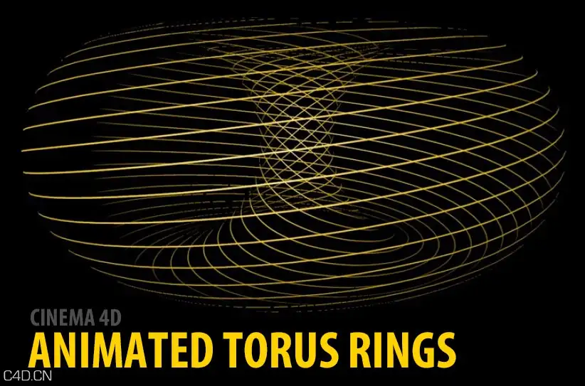 C4D创意环绕线圈制作教程 Animated Torus Rings - C4D之家 - cinema4d_-2014-11-27-15.34.43.jpg