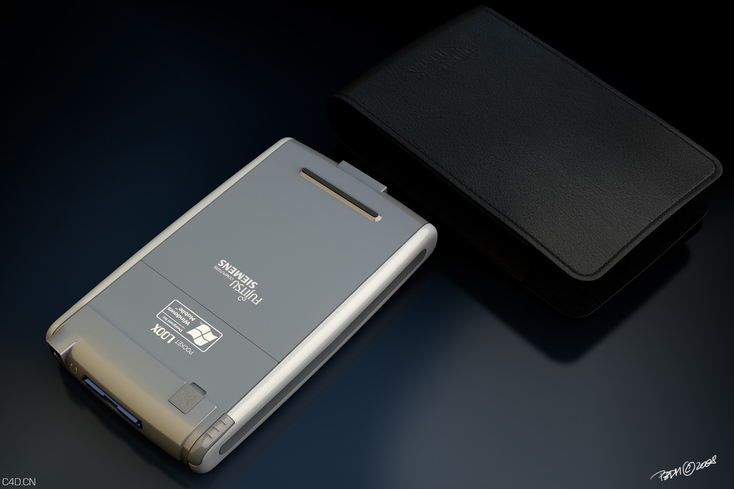 三星PDA手写手机C4D渲染 Samsung handwriting PDA phone - C4D之家 - PDA211.jpg