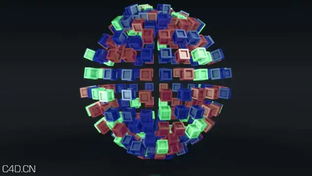C4D效果器+运动图形制作变换效果 Cinema 4D Tip: Transformer effect with Mograph