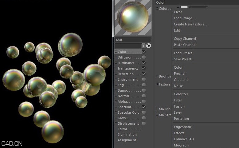 C4D光谱镜射插件汉化版 Remotion4D SpectralMagic - C4D之家 - cinema4d_ 2014-11-28 01.08.42.jpg