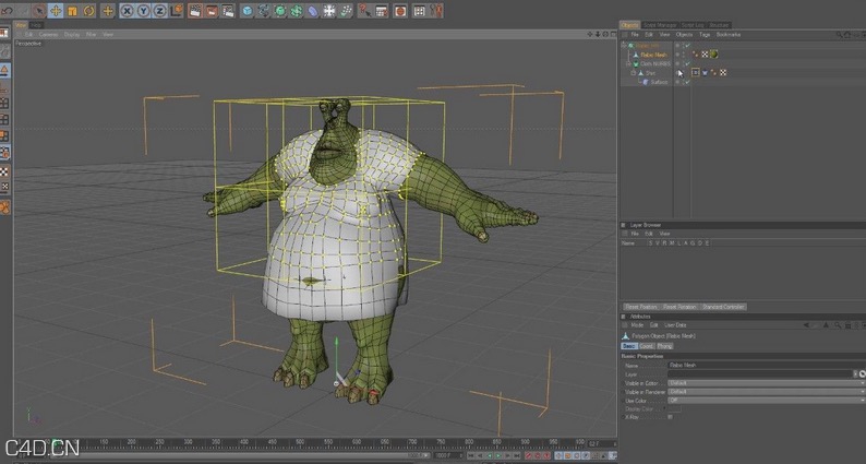 C4D综合训练系列视频教程Vol.1-5 Vertex Pusher Training Collection for Cinema 4D - C4D之家 - cinema4d_ 2014-11-30 00.46.45.jpg