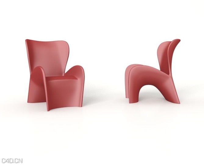 椅子C4D模型 Myyour Lily