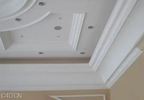 C4D石膏线预设脚本 Gesso line