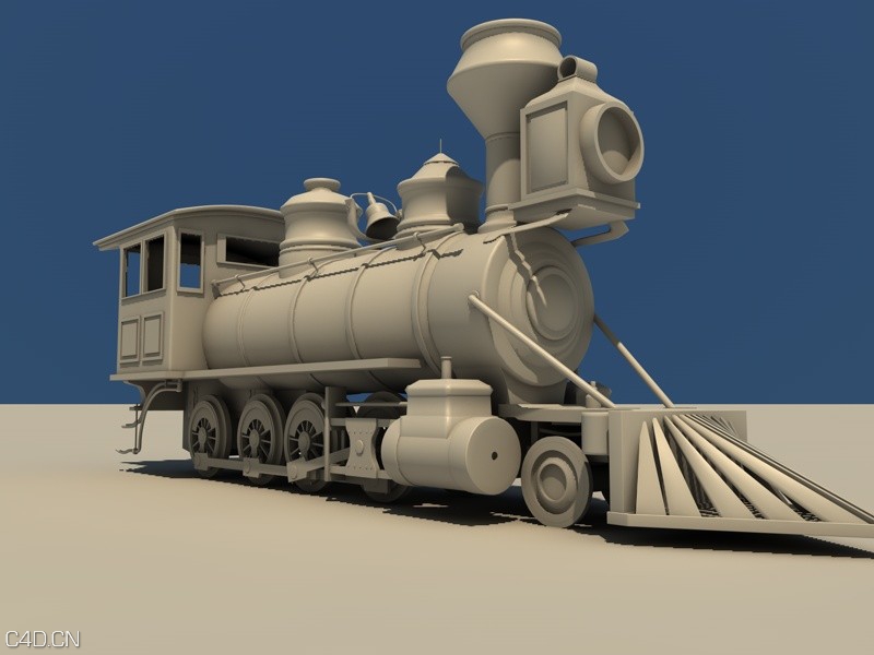 老式火车头C4D模型 The locomotive - C4D之家 - 63.jpg