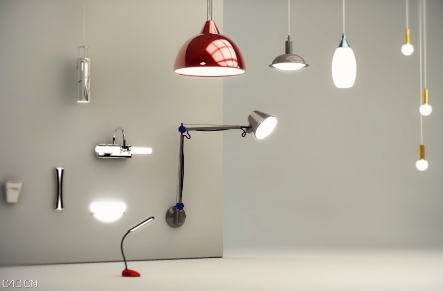 室内灯具合集（吊灯、台灯、壁灯） Lamps - C4D之家 - cinema4d_ 2014-12-03 16.11.26.jpg