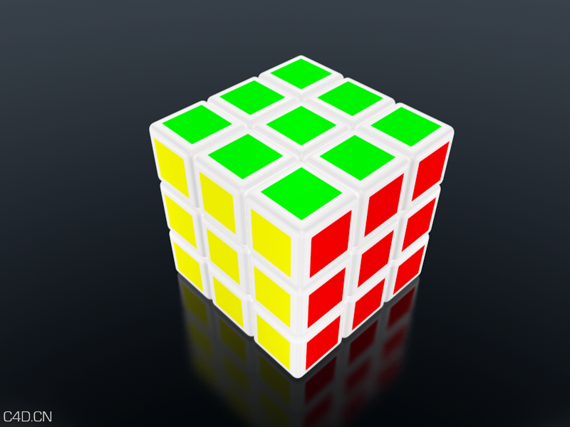 渣渣4D玩魔方求大神指点 - C4D之家 - 魔方06.png