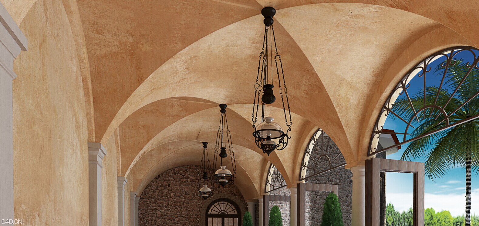 CINEMA 4D FOR vray室内效果图 - C4D之家 - 11.jpg