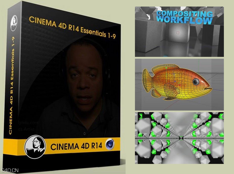 《C4D基础训练教程合辑Vol.1-9》Lynda.com CINEMA 4D Essentials 1-9 - C4D之家 - 13463288jqcx7x0qyzcxky.jpg