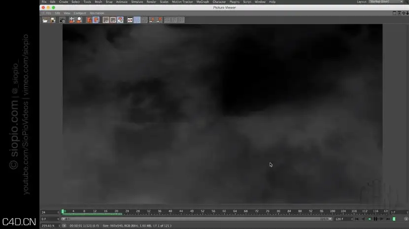 C4D使用噪音着色器模拟烟雾效果 Cinema 4D – 2.5D Fog with Noise Shaders Tutorial - C4D之家 - cinema4d_ 2014-12-11 12.15.06.jpg