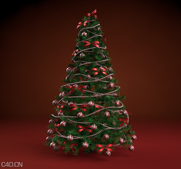 高精圣诞树3D模型（C4D/MAX） Christmas tree - C4D之家 - cinema4d_ 2014-12-11 17.06.58.jpg