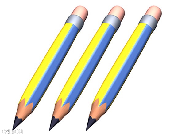 铅笔C4D模型 Pencil 3d models - C4D之家 - cinema4d_ 2014-12-12 01.24.14.jpg