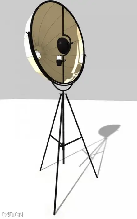摄影柔光灯C4D模型 Lampada Fortuny - C4D之家 - cinema4d_ 2014-12-17 20.46.24.jpg