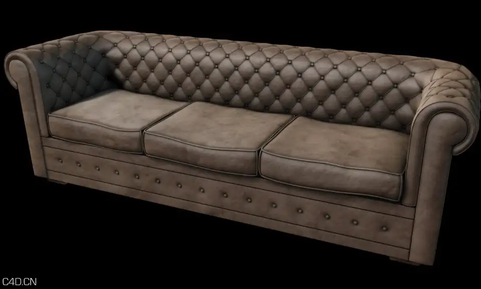 欧式沙发C4D模型 Divano Chesterfield - C4D之家 - cinema4d_ 2014-12-17 23.43.13.jpg