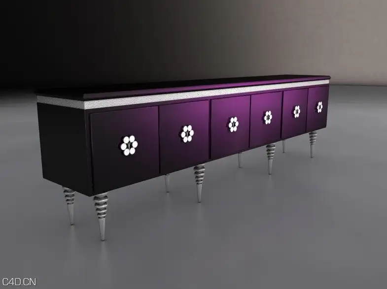 低柜C4D模型 Credenza Dinner Room - C4D之家 - cinema4d_ 2014-12-18 23.33.57.jpg