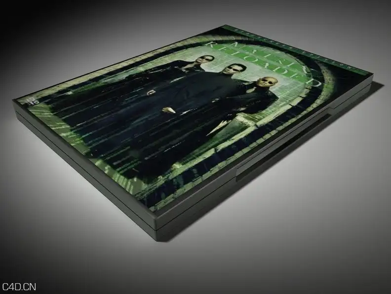 DVD光盘盒C4D模型 DVD Box