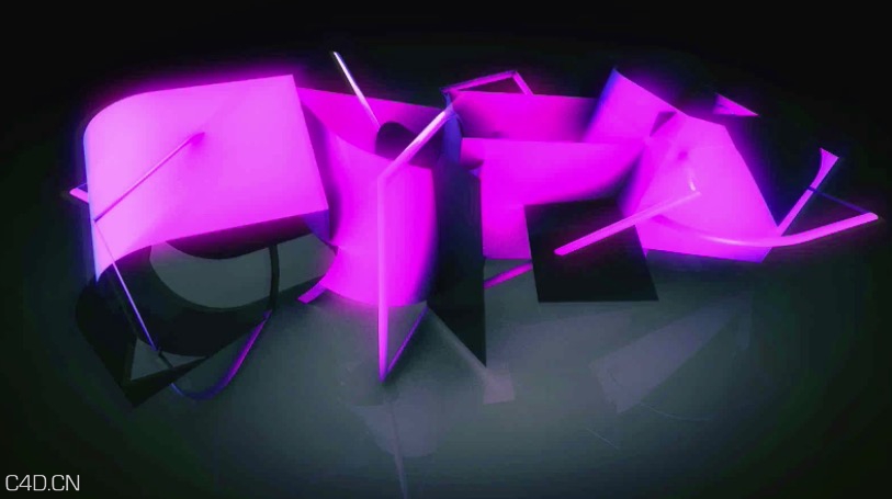C4D文字变换动画视频教程 How to make a Simple Spin Logo Animation with Cinema 4D - C4D之家 - cinema4d_ 2014-12-20 22.39.43.jpg