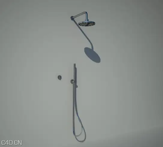 浴室淋浴喷头设施C4D模型 soffione doccia - C4D之家 - cinema4d_ 2014-12-21 19.11.02.jpg